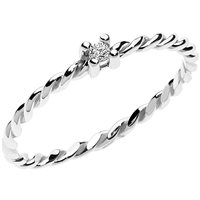 Anello Comete Donna in Oro bianco Diamante 5.0 Ct ANB1771-13 - ANB1771-13